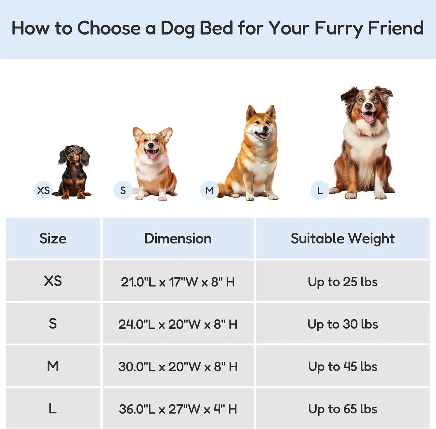 FluffyDream Dog Bed for Medium Dog, Super Soft Pet Bed Mat, Suitable for Dogs Up to 65lbs, 36'' x 27'', Blush,Free Shipping