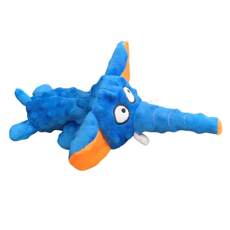 Plush Toys Squeak Pet Elephant Shell Durable Toy Dogs Chew Interactive Stuffingless Indestructible Dog Sound Toy Puppy Supplies