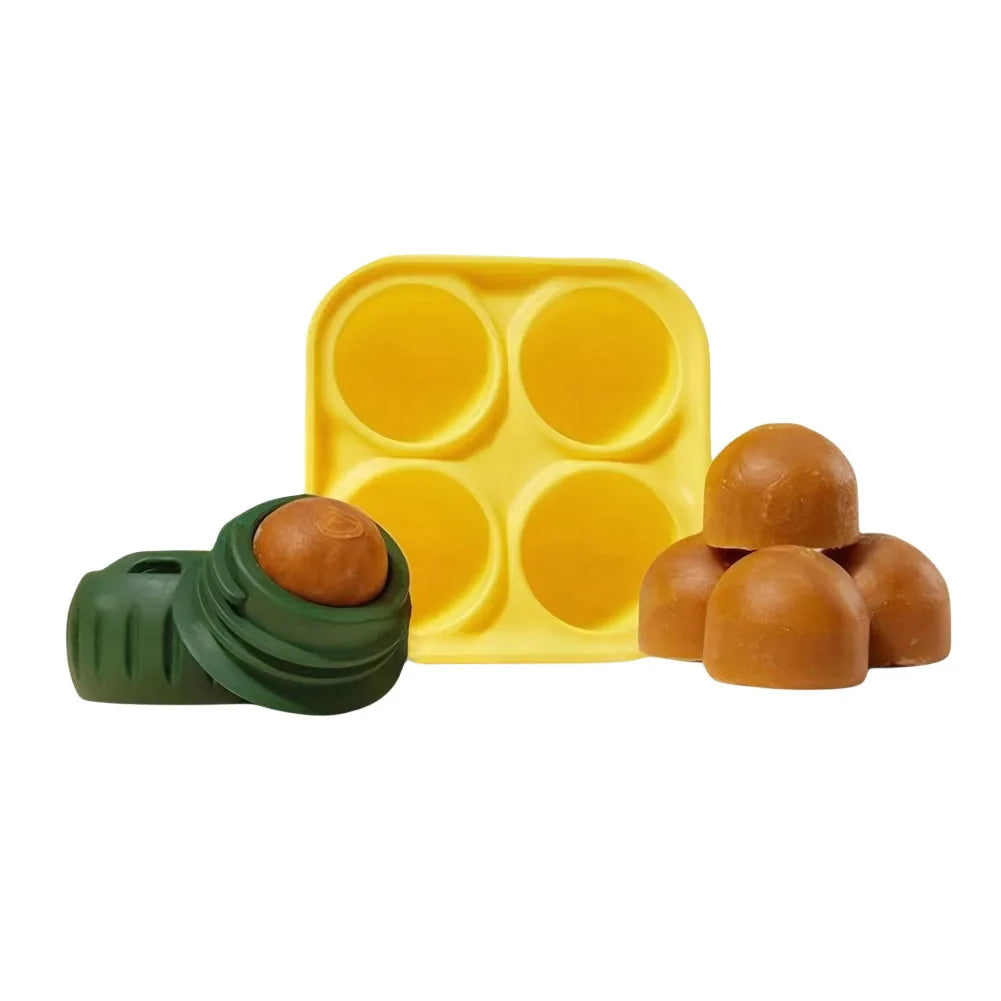 Silicone Fillable Dog Toys Keep Your Pup Distracted Refillable Dog Food Ball Refillable Food Dispenser for Aggressive Chewers