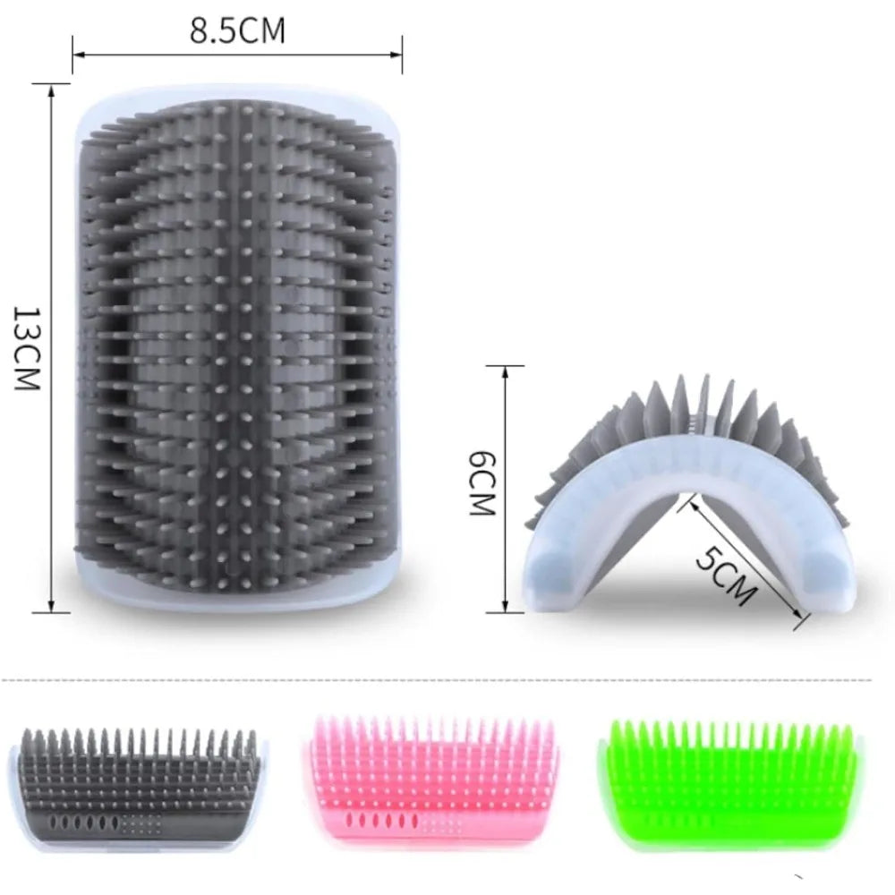 1pcs Pet Comb Removable Cat Corner Scratching Rubbing Brush Pet Hair Removal Massage Comb Pet Grooming Cleaning Supplies Scratc