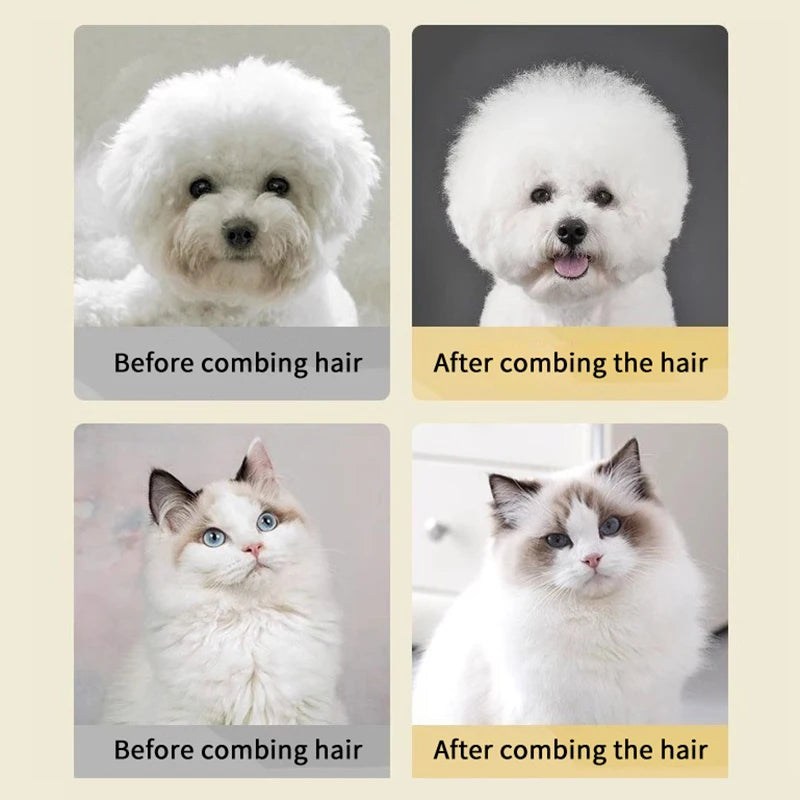 Pet Cat Hair Remove Comb Pet Hair Brush Special Dog Fur Cat Needle Comb Artifact Pet Cleaning Grooming Tools Pet Supplies