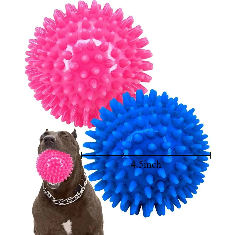 4.5-inch dog ball, suitable for medium to large dogs, toys for dogs to chew, and toy balls for training