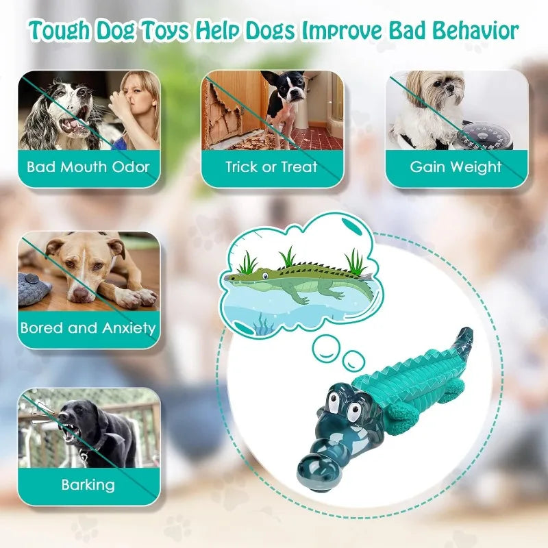 Dog toys, toys for dogs to chew - sturdy and indestructible dog toys suitable for large, medium, and small breeds