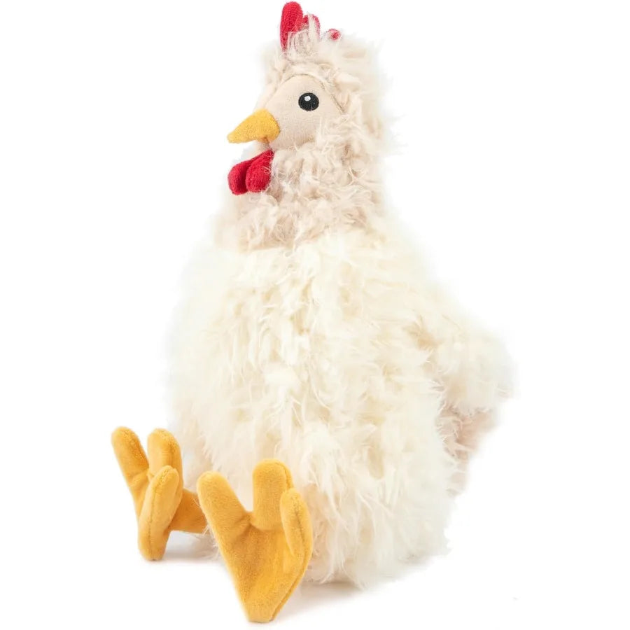 Chicken Crinkle Plush Dog Toys for Interactive Play Puppy and Senior Indoor Play Colorful Chicken Toy Shape Cute and Cuddly Cri