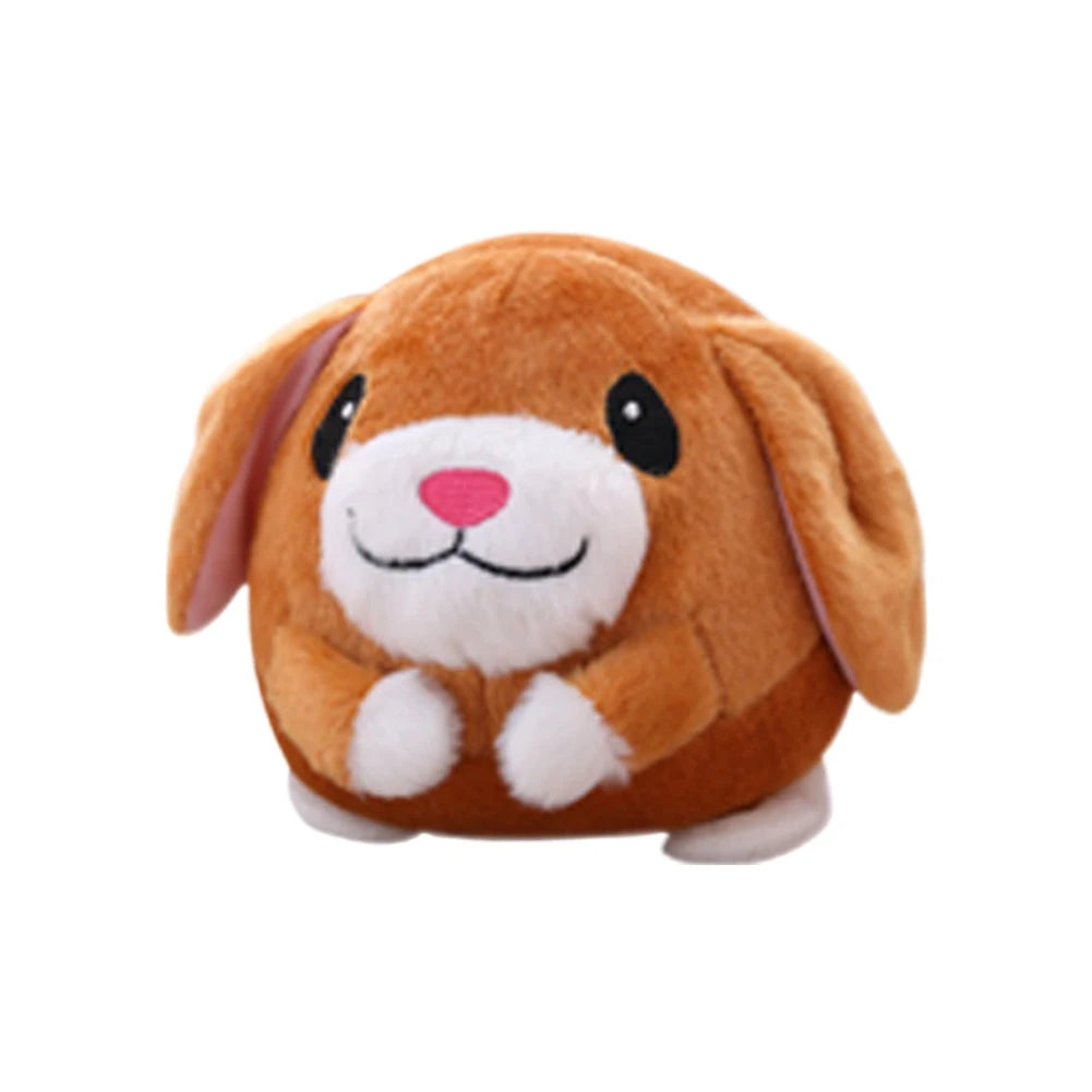 USB Rechargeable Electronic Pet Dog Toy Ball Dog Toy Pet Bouncing Jump Ball Dog Plush Bouncing Jump Ball for Pet Dogs for Gift