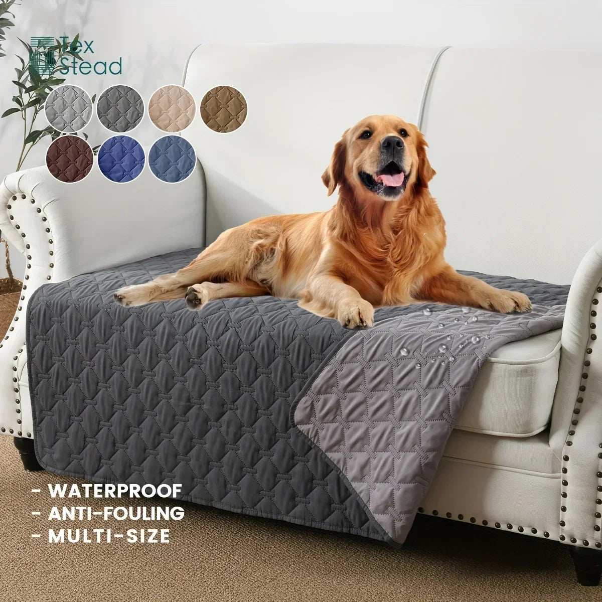 100% Double-Sided ANTI-LEAKAGE Dog Bed Cover Pet Blanket Sofa Couch Furniture Protector Pet placemat Cama perro Accesorios perro