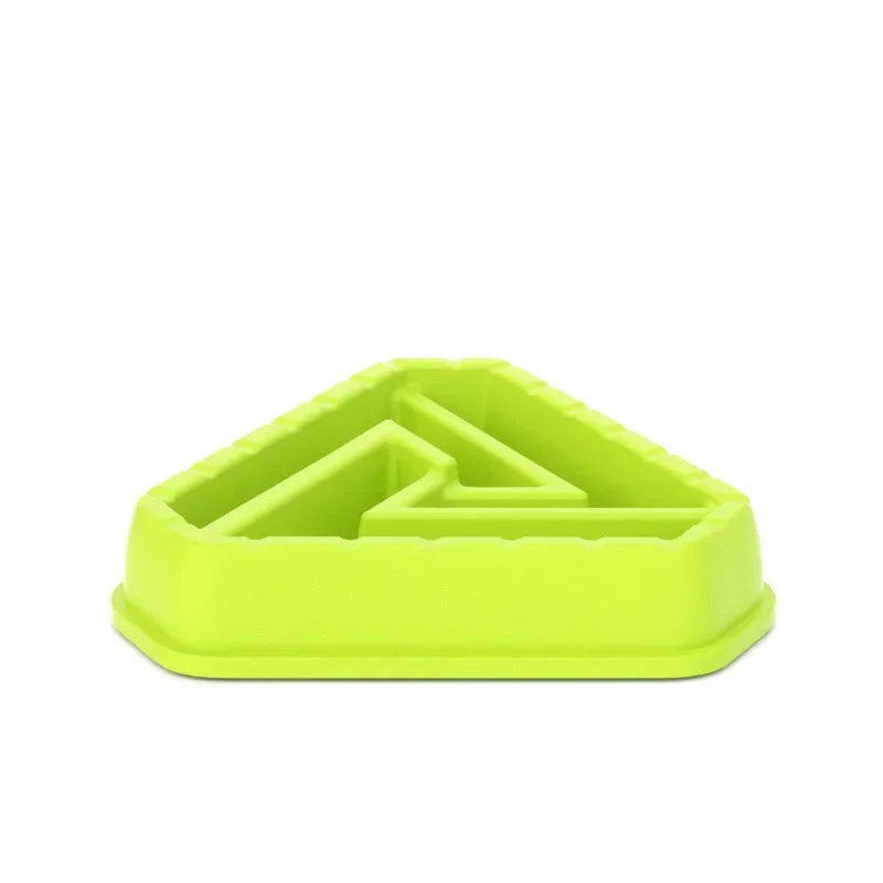 Pet Dog Bowl Dog Slow Feeder Bowl Puppy Cat Slow Eating Dish Bowl Anti-Gulping Food Plate Feeding Dog Cat Food Pet Supplies