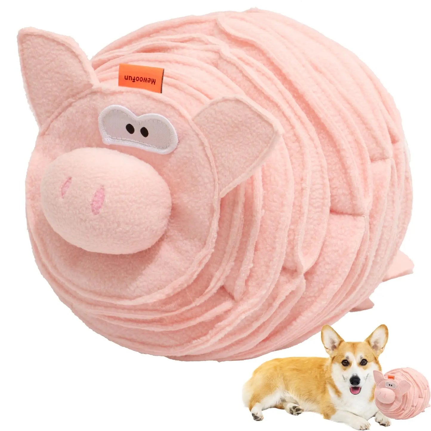 MEWOOFUN Dog Toy Snuffle Toy Ball for Smart Dogs Interactive Mentally Stimulating Boredom busting Toys for Dogs