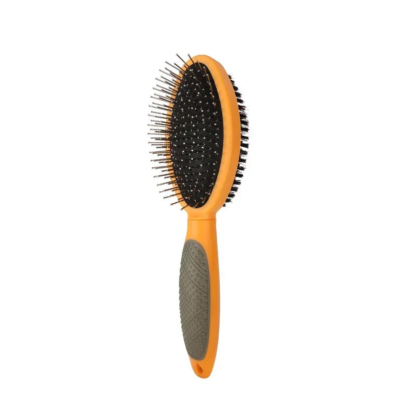Pet Brush 2 In 1 Massage Comb Dog for Shedding and Grooming Fit for All Long or Short Hair Pets Dog Supplies