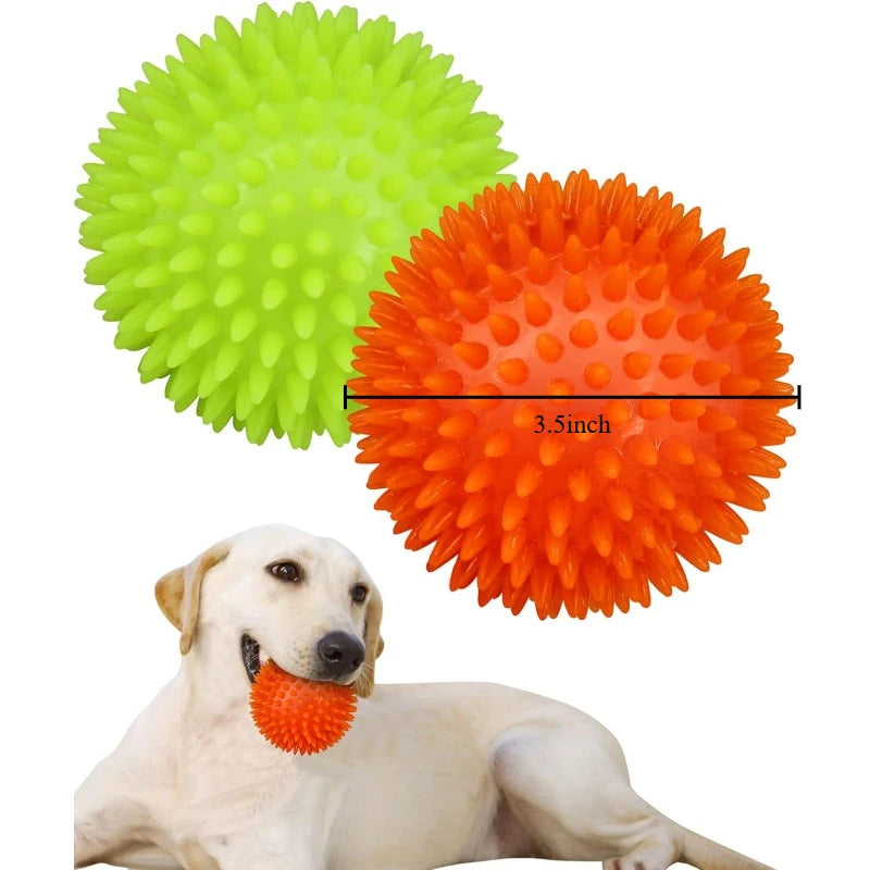 4.5-inch dog ball, suitable for medium to large dogs, toys for dogs to chew, and toy balls for training