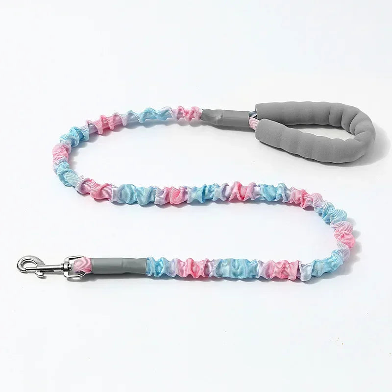 Pet Supplies custom elastic rope dog leash outdoor explosion-proof pet leash