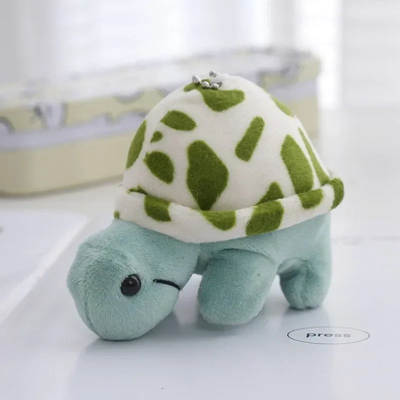 1pc Random Color Turtle Shaped Plush Toy For Dogs To Grind Teeth And Clean Teeth For Interactive Play