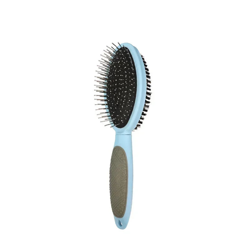 Pet Brush 2 In 1 Massage Comb Dog for Shedding and Grooming Fit for All Long or Short Hair Pets Dog Supplies