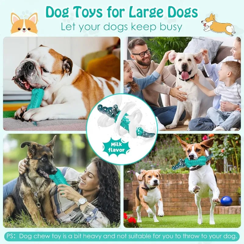 Dog toys, toys for dogs to chew - sturdy and indestructible dog toys suitable for large, medium, and small breeds