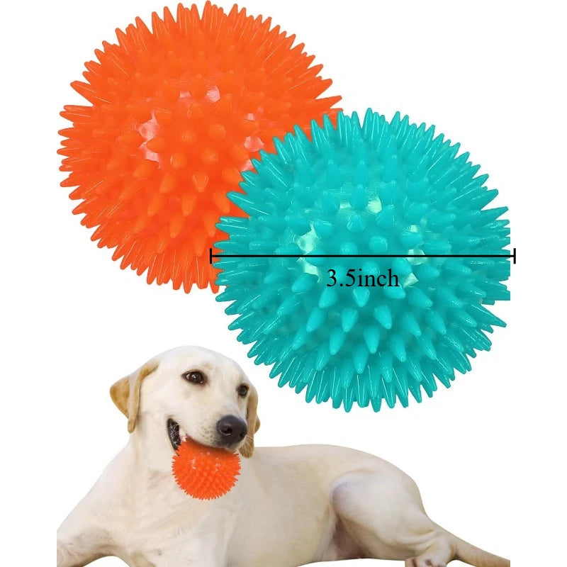 4.5-inch dog ball, suitable for medium to large dogs, toys for dogs to chew, and toy balls for training