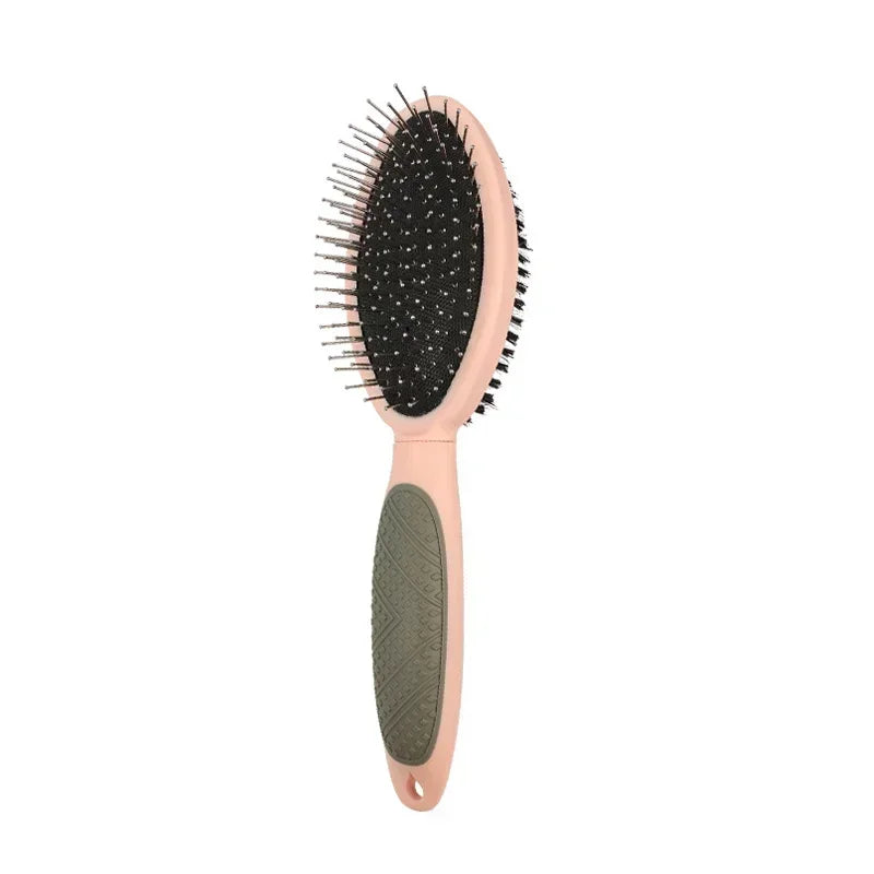 Pet Brush 2 In 1 Massage Comb Dog for Shedding and Grooming Fit for All Long or Short Hair Pets Dog Supplies