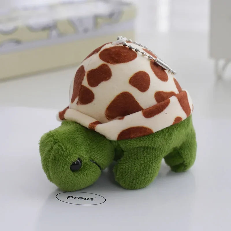 1pc Random Color Turtle Shaped Plush Toy For Dogs To Grind Teeth And Clean Teeth For Interactive Play