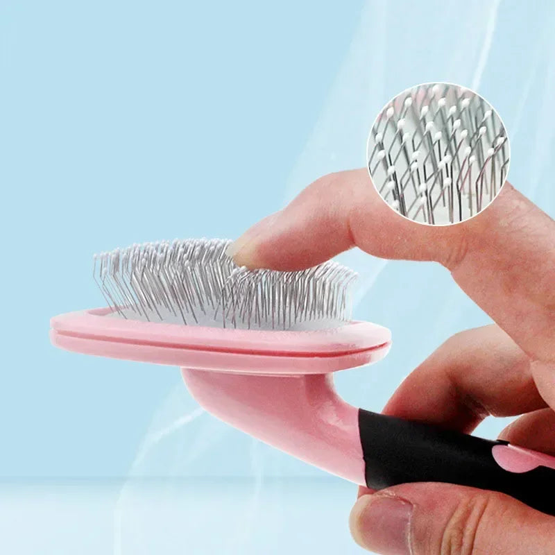 Hair Grooming For Hair Removal Comb Combs Rotatable Knotting Cat Small Dog Dogs Pet Supplies Medium Slicker Brushes Needle Brush
