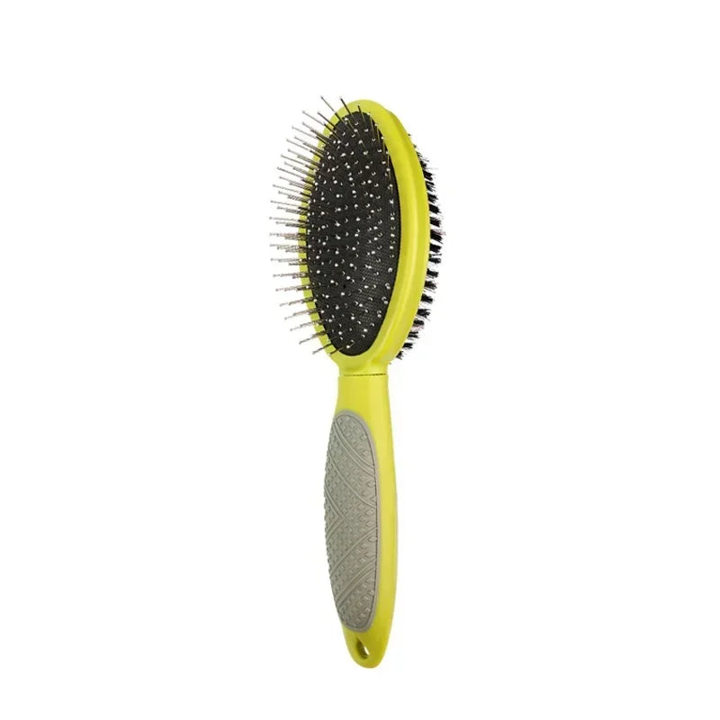 Pet Brush 2 In 1 Massage Comb Dog for Shedding and Grooming Fit for All Long or Short Hair Pets Dog Supplies