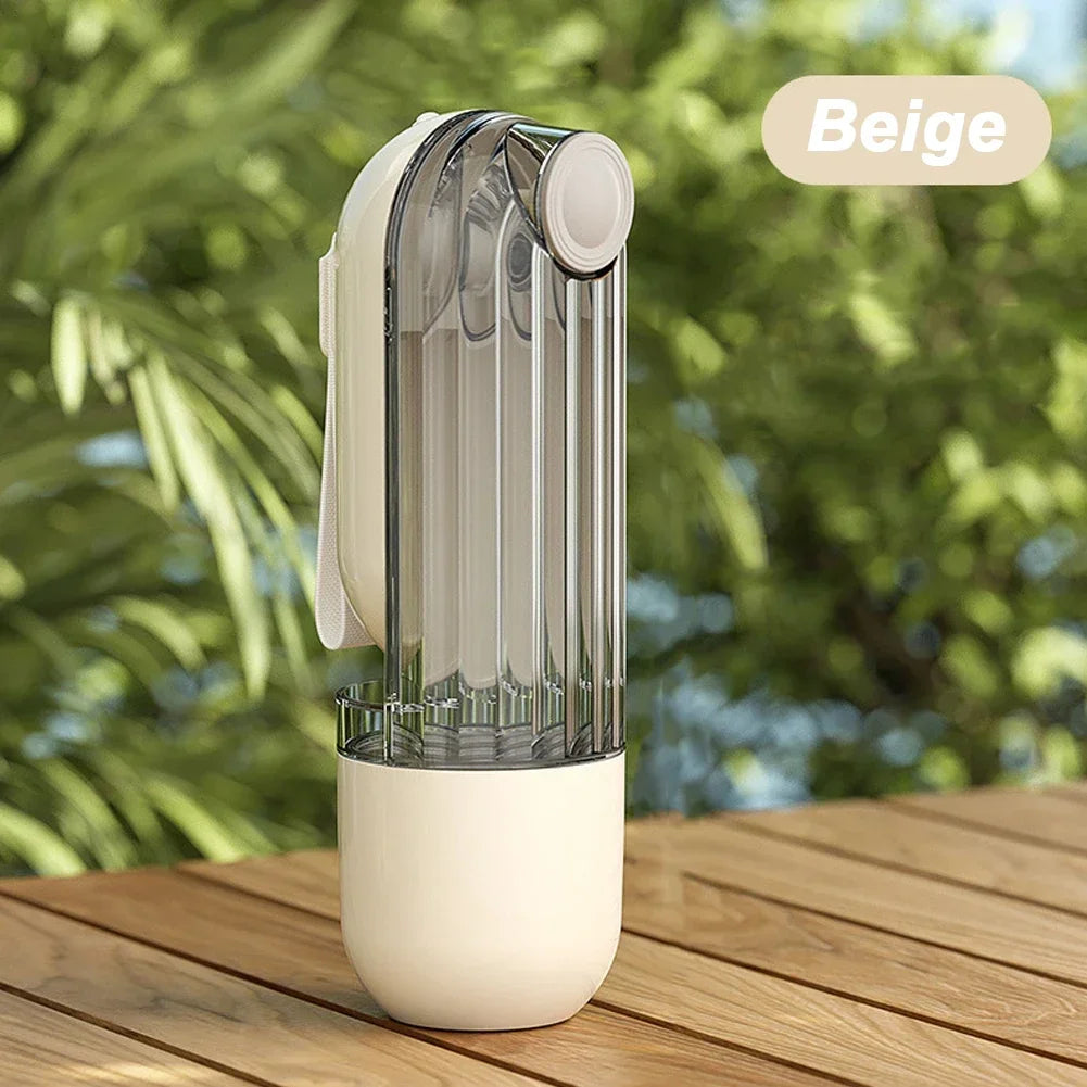 Portable Dog Portable Water Bowl Food Grade Material Dog Cat Travel Pet Water Cup Bottle With Food Dispenser Pet Dog Supplies
