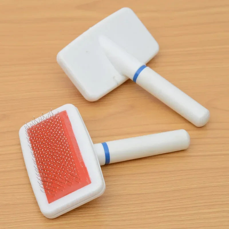 Pet Dog Cat Pin Comb Removes Hairs Brush Remover Supplies for Animal Chiens Dogs Cats Hairbush Grooming and Care Scratching Too