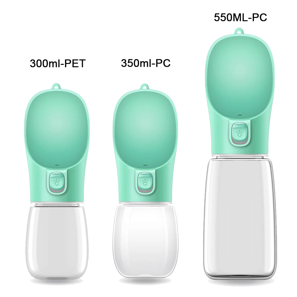 350/550ml Portable Big Dog Water Bottle For Small Medium Dogs Cat Leakproof Travel Walking Pet Water Dispenser Labrodor Supplies
