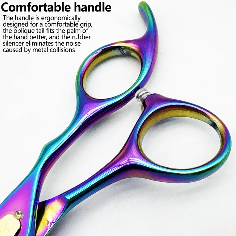 wingsbro 8.0 inch Professional Dog Grooming Scissors Chunker Shears Pet Supplies Dog Beauty Pet Items Dog Thinning Shears