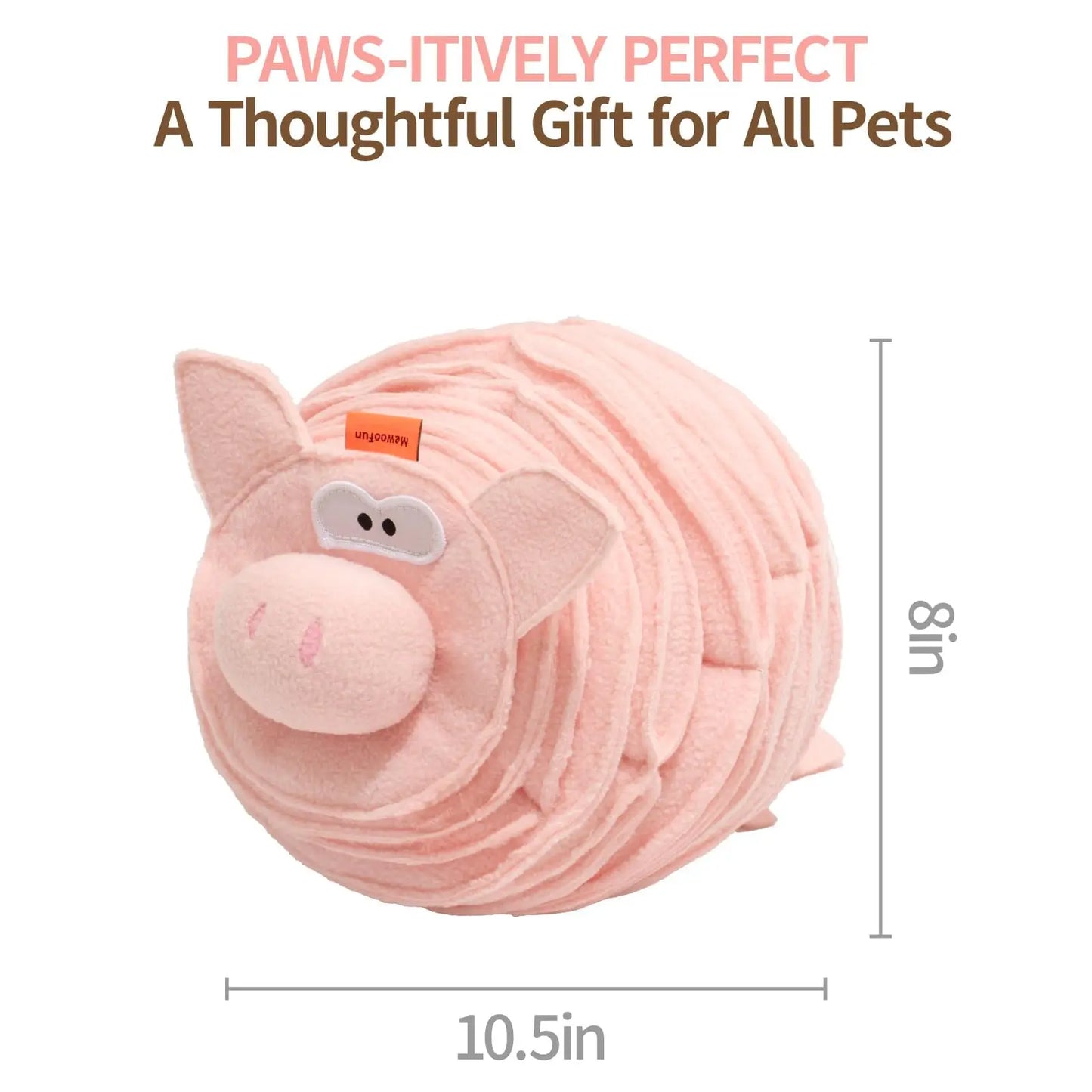 MEWOOFUN Dog Toy Snuffle Toy Ball for Smart Dogs Interactive Mentally Stimulating Boredom busting Toys for Dogs
