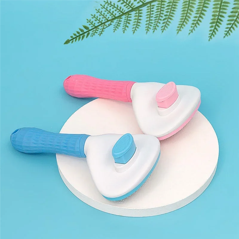 A88E-Cat Comb Remove Loose Hair Comb Dog Hair Removal Brush Cat Hair Removal Brush Pet Cat Supplies