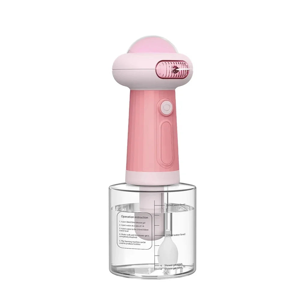Automatic dog shampoo sprayer Rechargeable Pet Shampoo Mixing Bottle IPX7 Waterproof Bath Supplies for Dog Cat Puppy Children