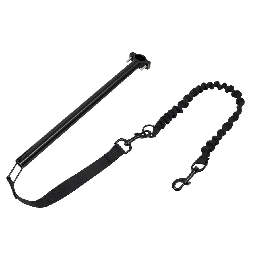 Bicycle Dog Leash Metal Rod Traction Metal Thickened Dog Chain Removable Elastic Traction Rope Pet Supplies Pet Traction Rope