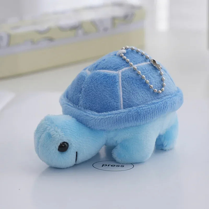 1pc Random Color Turtle Shaped Plush Toy For Dogs To Grind Teeth And Clean Teeth For Interactive Play
