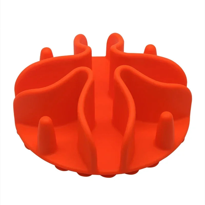 Small with Strong Silicone Products Insert for Cup Medium Large Bowl Slow Pet Spiral Feeding Dogs Suction Feeder