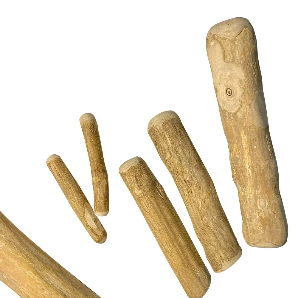 Coffee Wooden Dog Chew Toy, Dog Wooden Chew Stick, for Tooth Pressure Relief, Pet Toys