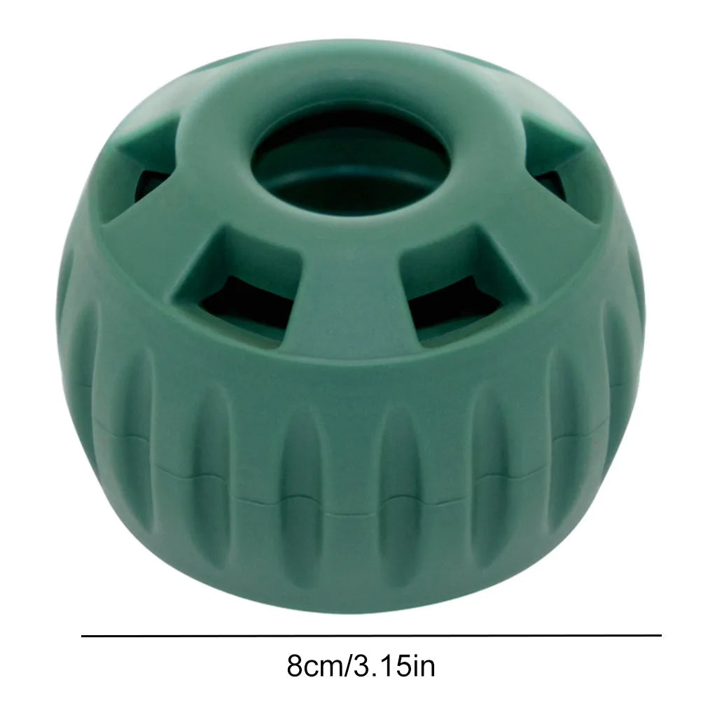 Silicone Fillable Dog Toys Keep Your Pup Distracted Refillable Dog Food Ball Refillable Food Dispenser for Aggressive Chewers