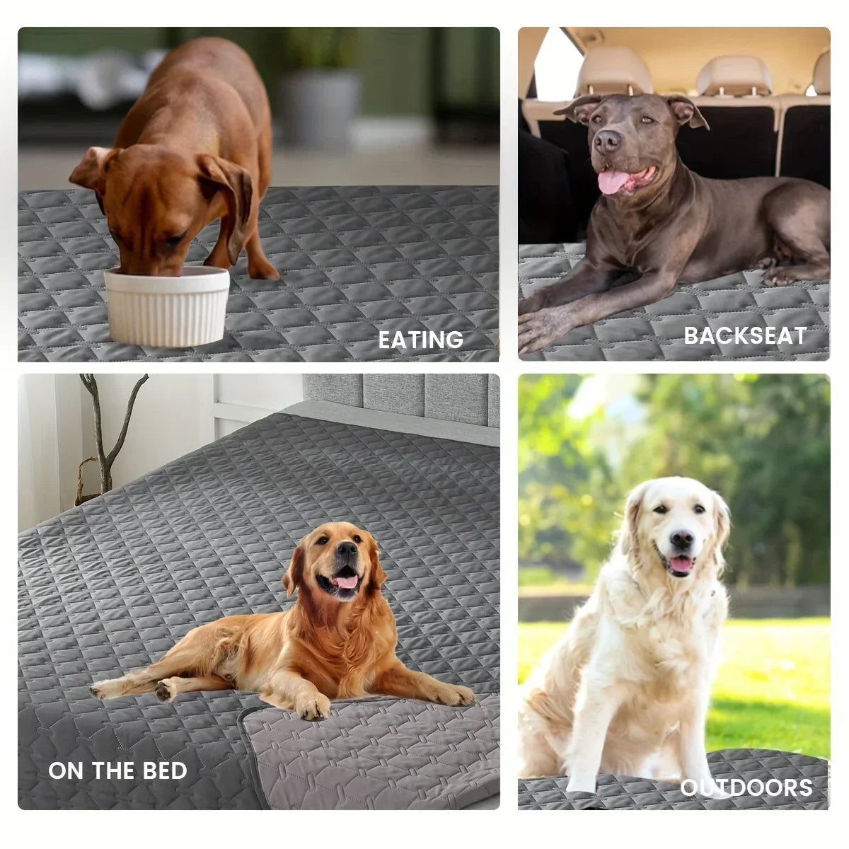 100% Double-Sided ANTI-LEAKAGE Dog Bed Cover Pet Blanket Sofa Couch Furniture Protector Pet placemat Cama perro Accesorios perro