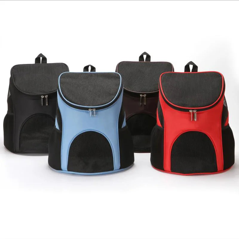 New Portable mesh Dog Bag Breathable Dog Backpack Foldable Large Capacity Cat Carrying Bag Portable Outdoor Travel Pet Carrier