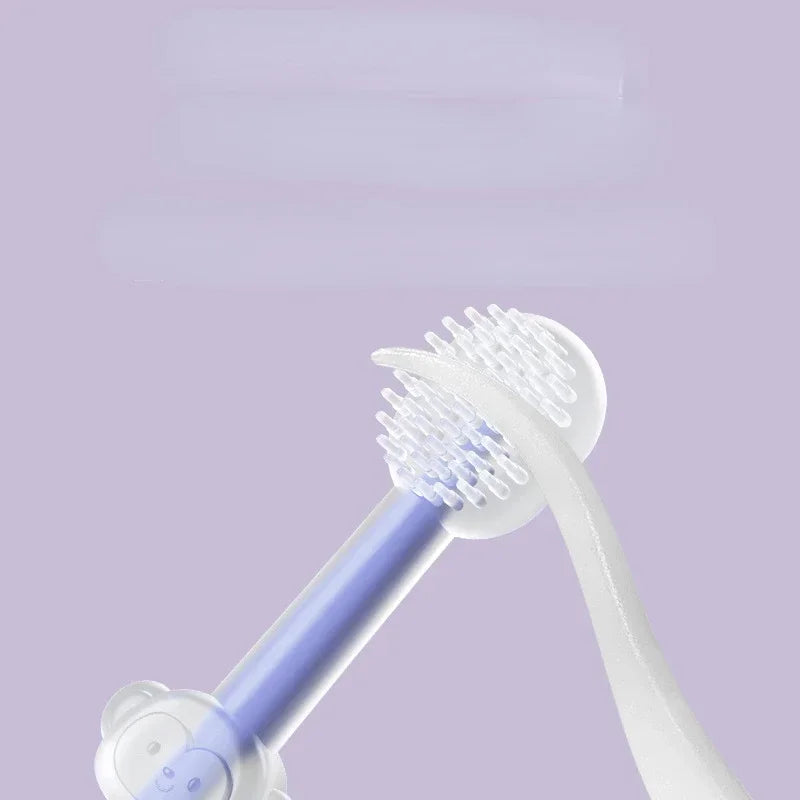 3pcs/set Care Purple Supplies Cat Cleaning Pet Bad Up Cat Tartar Mouth Gel Brush Pet Silica Clear Toothbrush Breath Dog Teeth