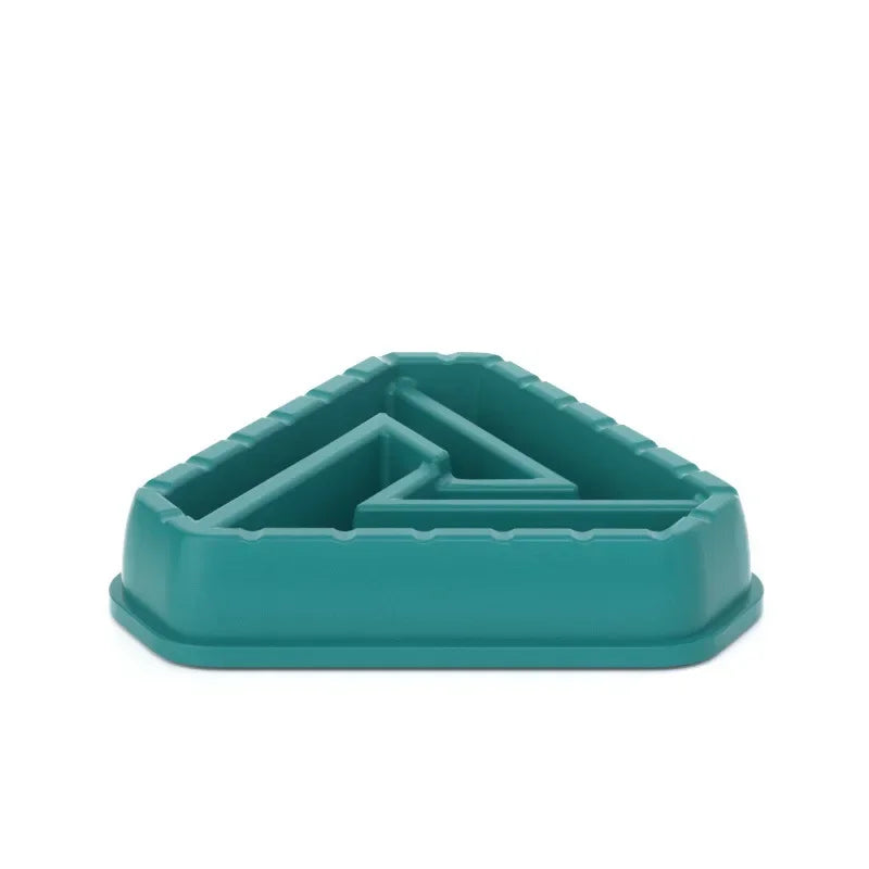 Pet Dog Bowl Dog Slow Feeder Bowl Puppy Cat Slow Eating Dish Bowl Anti-Gulping Food Plate Feeding Dog Cat Food Pet Supplies