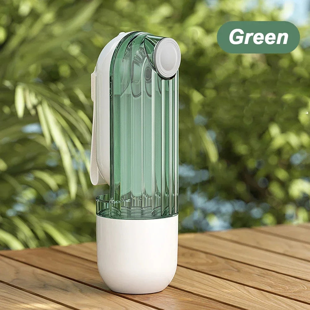Portable Dog Portable Water Bowl Food Grade Material Dog Cat Travel Pet Water Cup Bottle With Food Dispenser Pet Dog Supplies