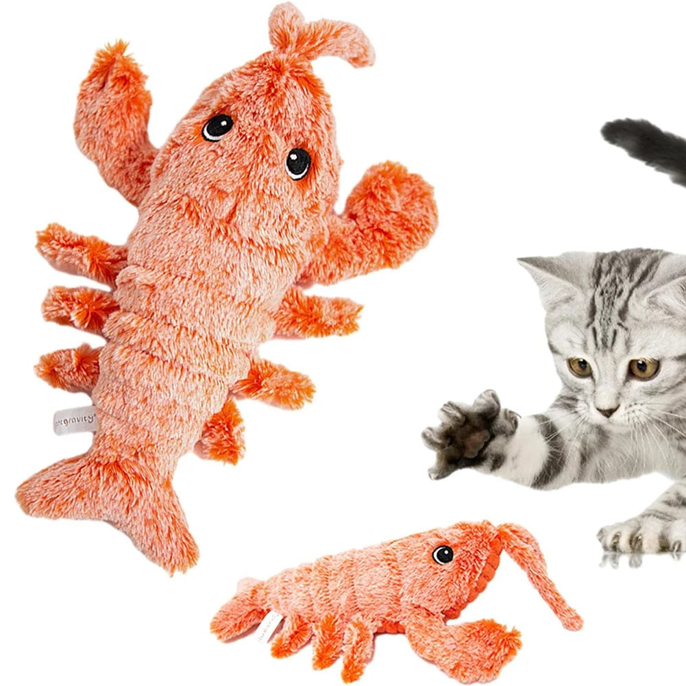 Plush Squeaky Dog Toys Floppy Lobster Interactive Dog Toy Interactive Dog Toys To Keep Them Busy for Small Medium Large Dogs