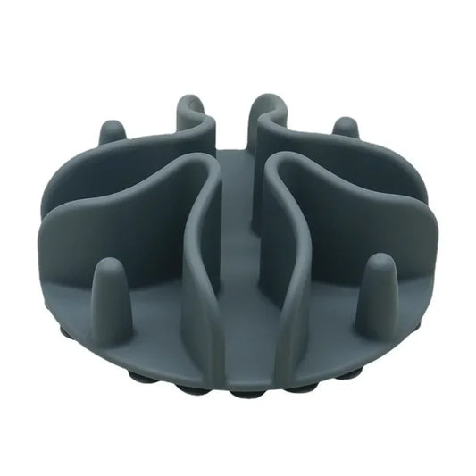 Small with Strong Silicone Products Insert for Cup Medium Large Bowl Slow Pet Spiral Feeding Dogs Suction Feeder