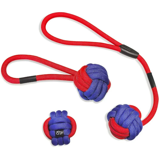 Rope Dog Toys for Small and Medium Dogs Dog Toys for Aggressive Chewers | Dog Tug of War Toy for Interaction and Teeth Cleaning