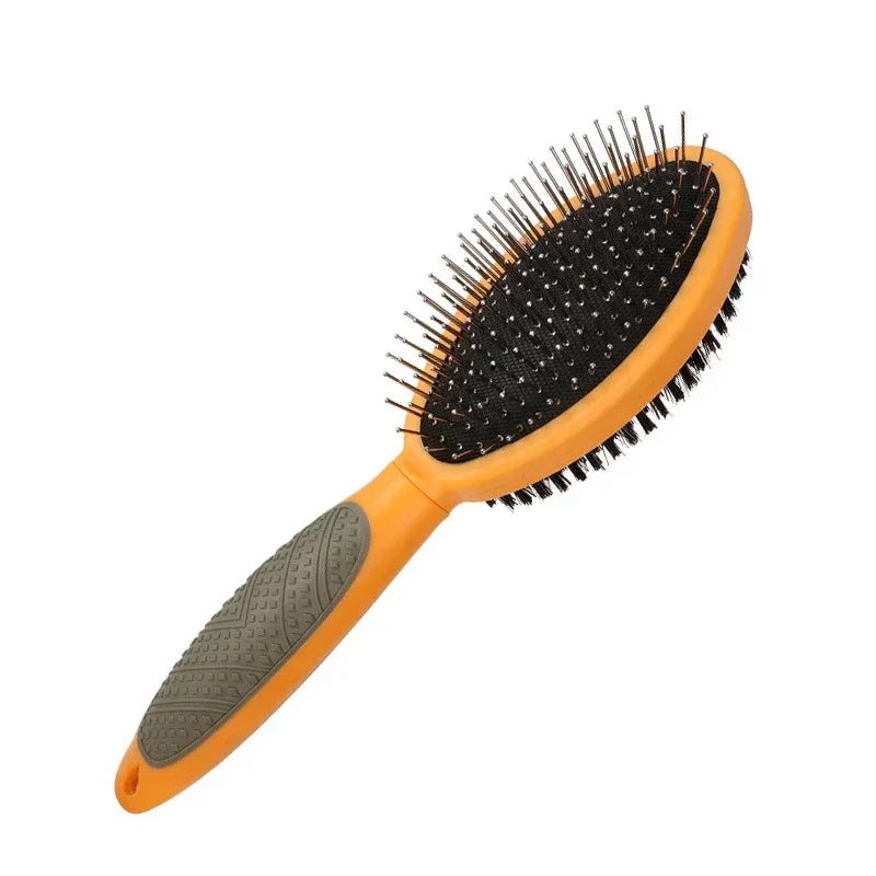 Pet Brush 2 In 1 Massage Comb Dog for Shedding and Grooming Fit for All Long or Short Hair Pets Dog Supplies