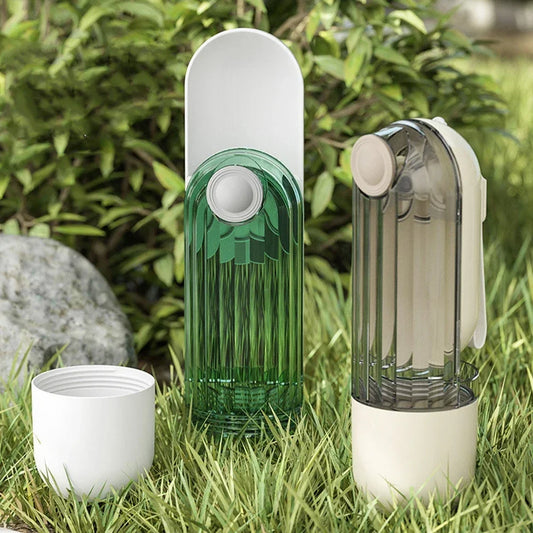 Portable Dog Portable Water Bowl Food Grade Material Dog Cat Travel Pet Water Cup Bottle With Food Dispenser Pet Dog Supplies