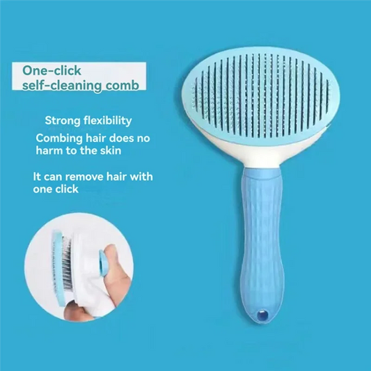 A88E-Cat Comb Remove Loose Hair Comb Dog Hair Removal Brush Cat Hair Removal Brush Pet Cat Supplies