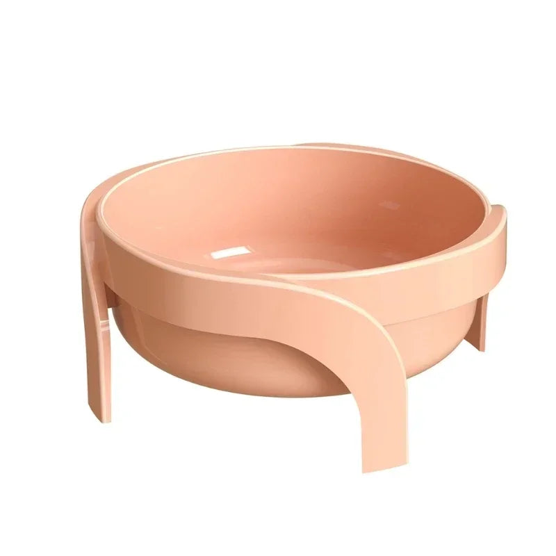 Dog Bowl Raised Cat  Water Bowls with Stand Elevated Feeding Bowl 5.5in Wide