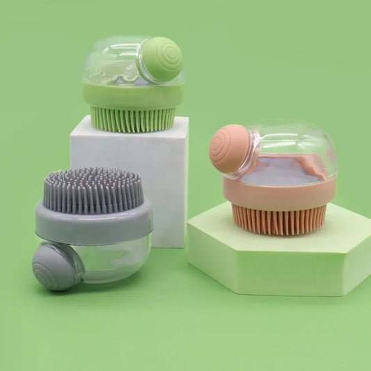 Popular Supplies New Pet Shower Cleaning Gadget Dog Bath Brush