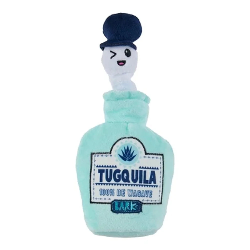Tug-O-Worm Tugquila Dog Toy Squeaky Crinkle Stretch Bungee Interactive Pet Toy Cuddle Fetch and Tugging Fun
