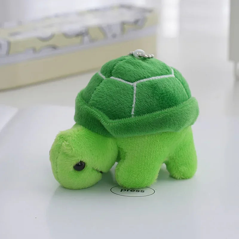 1pc Random Color Turtle Shaped Plush Toy For Dogs To Grind Teeth And Clean Teeth For Interactive Play